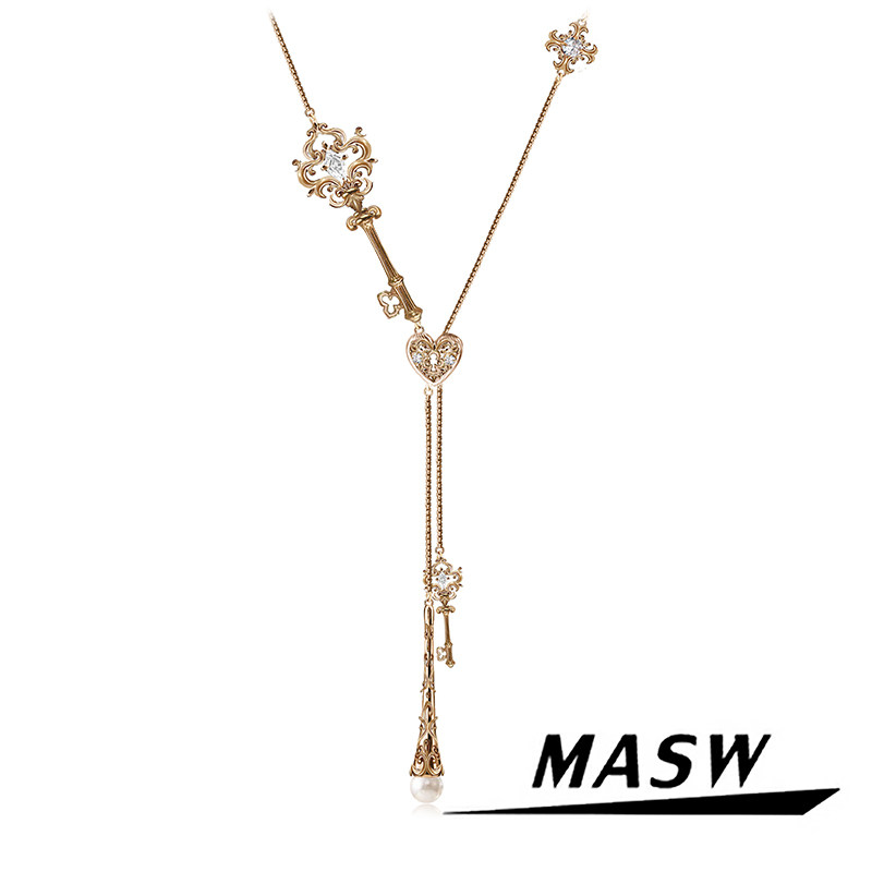 Women'S Accessories Trends 2026 - MASW Oryginalny Design Vintage Naszyjnik z