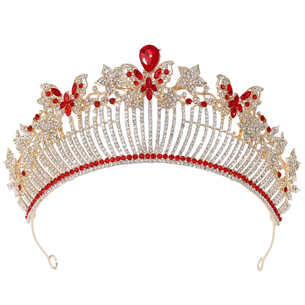 Women'S Wedding Accessories - Aluminiowa korona lotosu jako ozdoba do