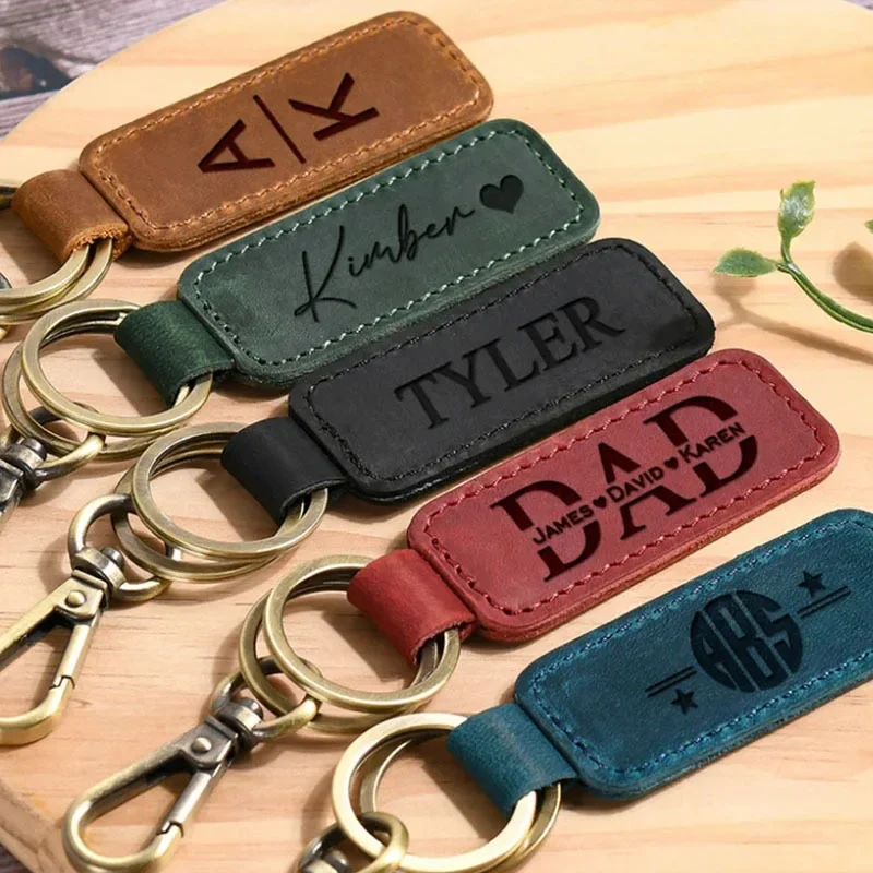 Women Accessories Logo - Laserowe niestandardowe logo Skórzany brelok do