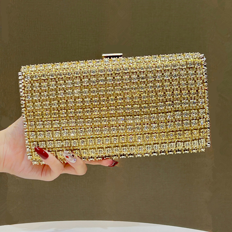 Wallet Chain Bag - Luksusowa torebka damska na kolację z