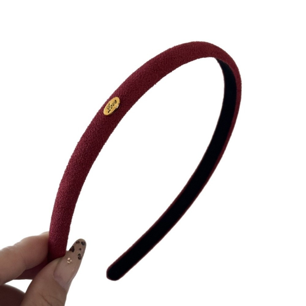 Women Accessories Logo - Modna opaska na głowę z płaskim