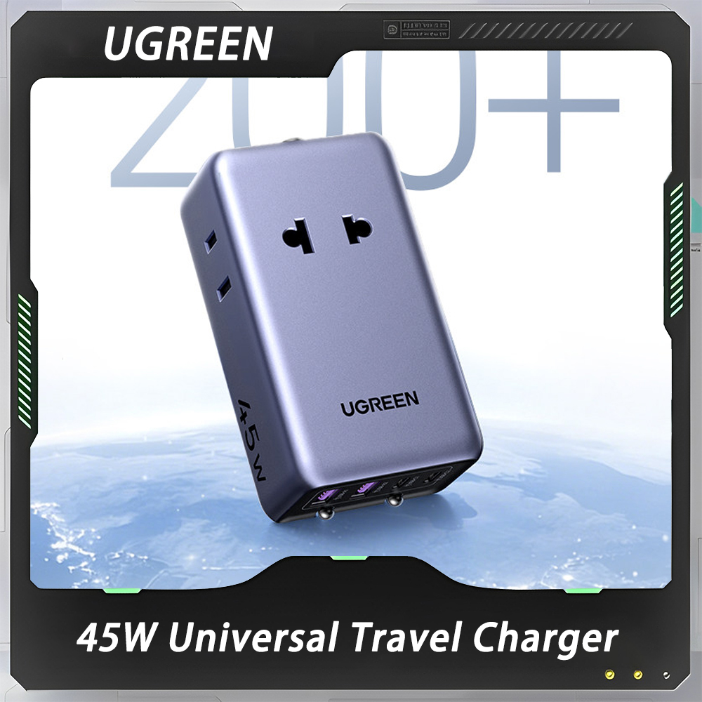 Women Accessories In Uk - UGREEN 45W Adapter Zasilacz GaN Uniwersalna