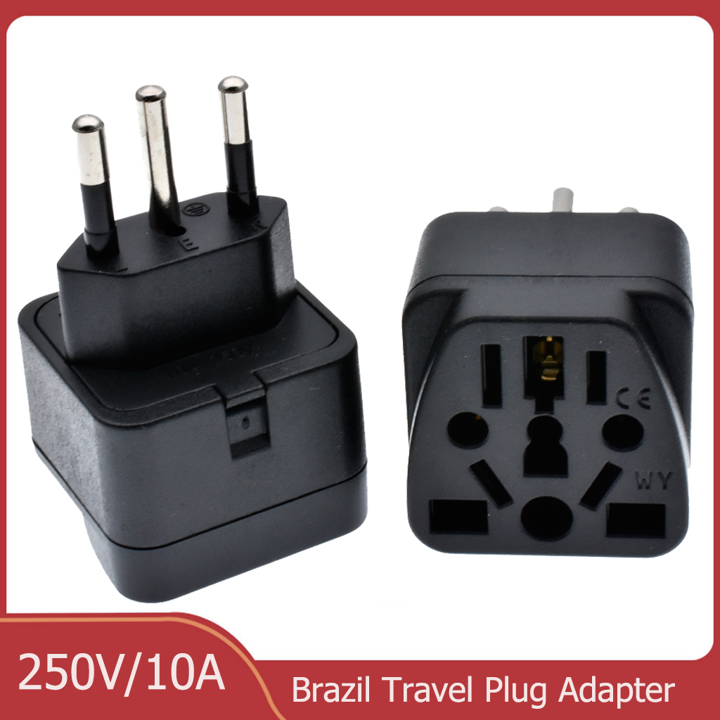 Women Accessories In Uk - Uniwersalny adapter wtyczki brazylijskiej 3-pinowy adapter