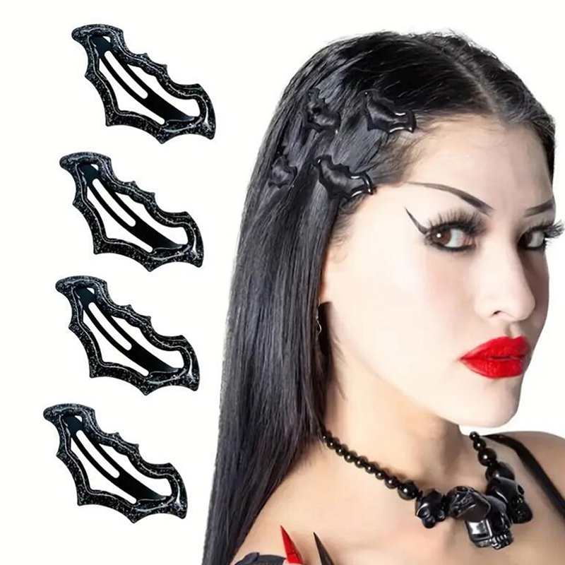 Women'S Essential Accessories - 10 szt. Halloweenowych spinek do włosów