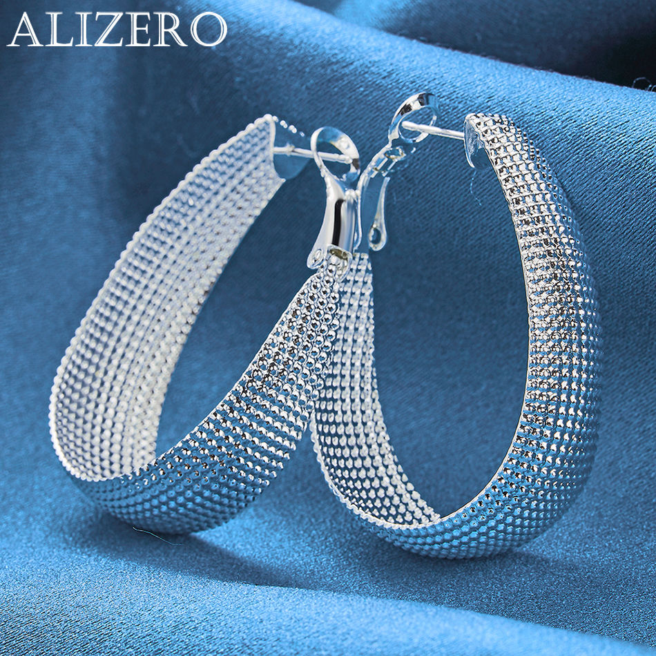 Women'S Accessories Gift Ideas - Kolczyki koła ALIZERO 925 ze srebra