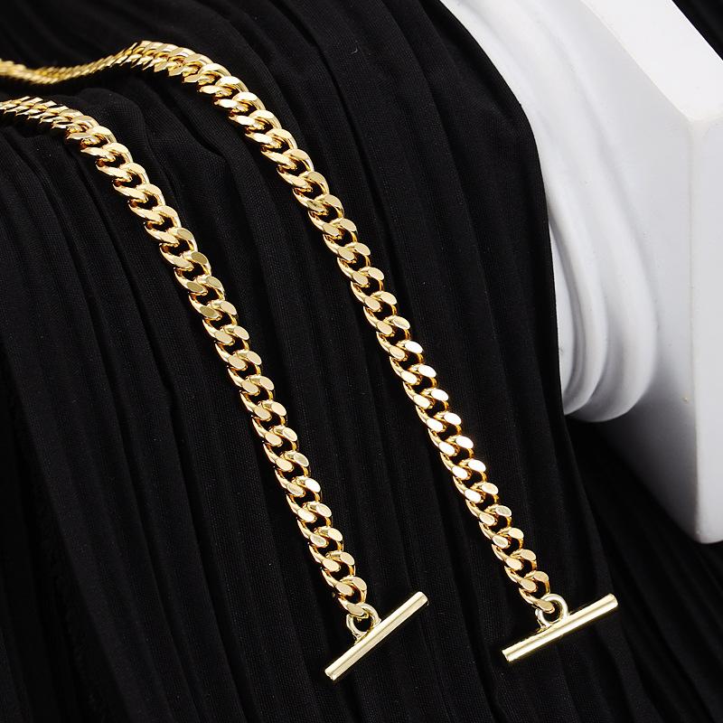 Wallet Chain Bag - Wkładka do portfela z filcu, łańcuszek