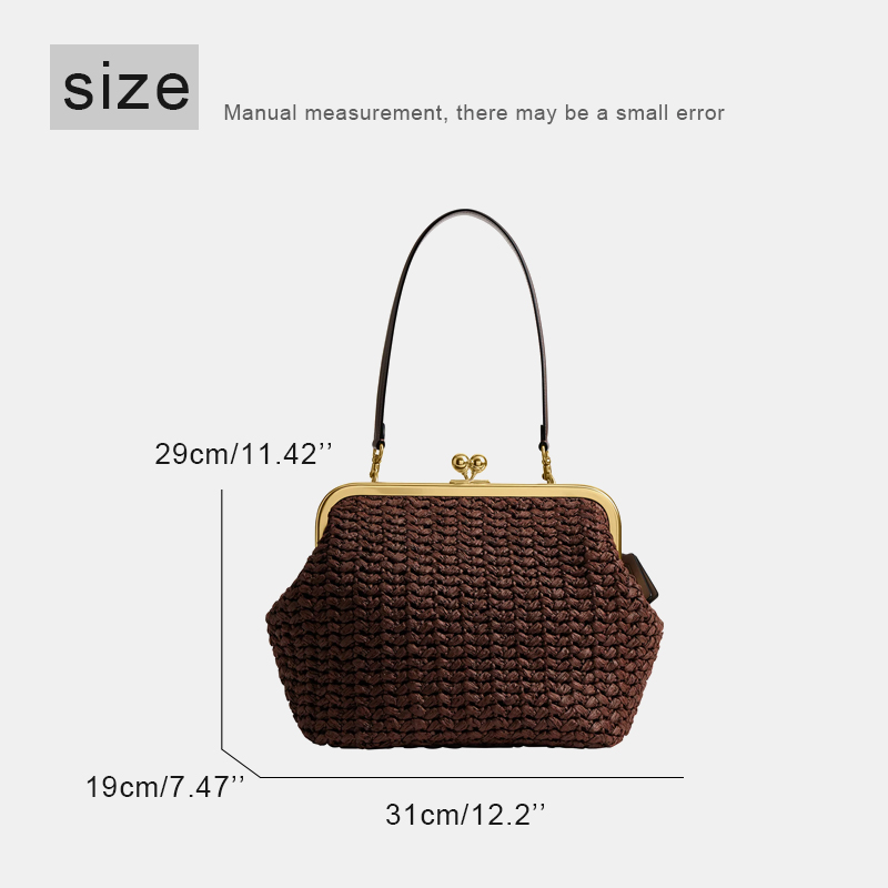 Ręcznie Plecione Torby Plażowe – Women'S Accessories Purse recenzja i cena
