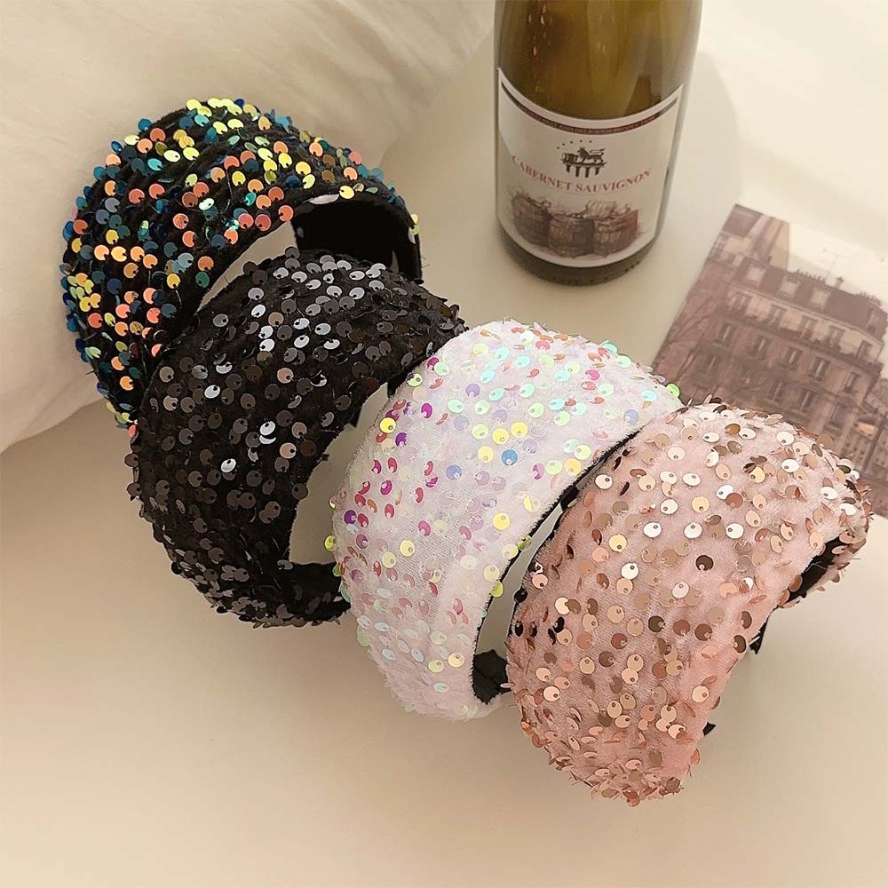 Nowa szeroka brokatowa opaska  – Women'S Accessories Gift Ideas recenzja i cena