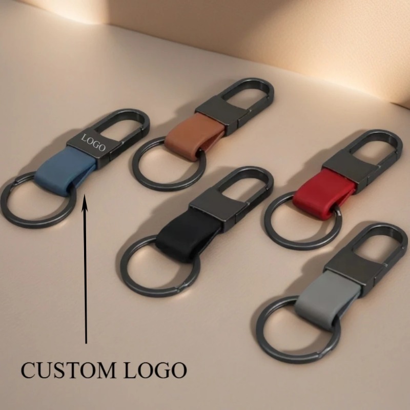 Modne skórzane breloki do kluc – Women Accessories Logo recenzja i cena