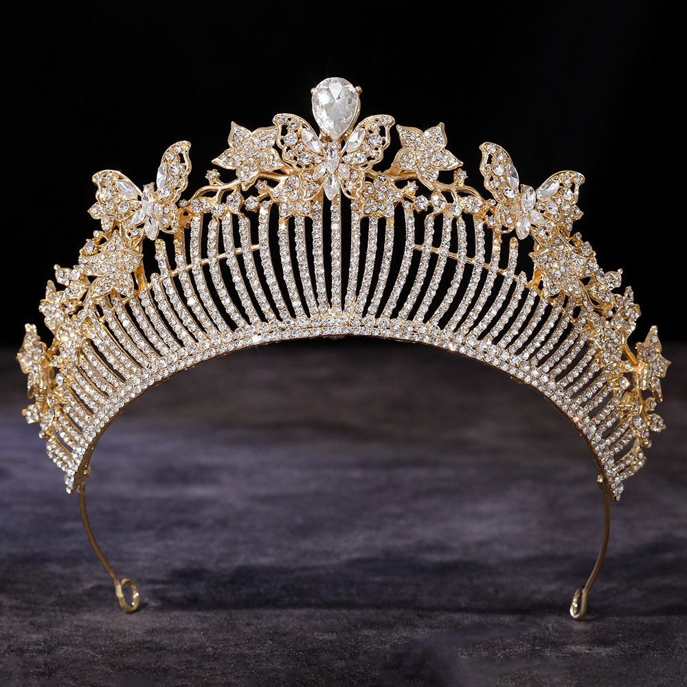 Aluminiowa korona lotosu jako  – Women'S Wedding Accessories recenzja i cena