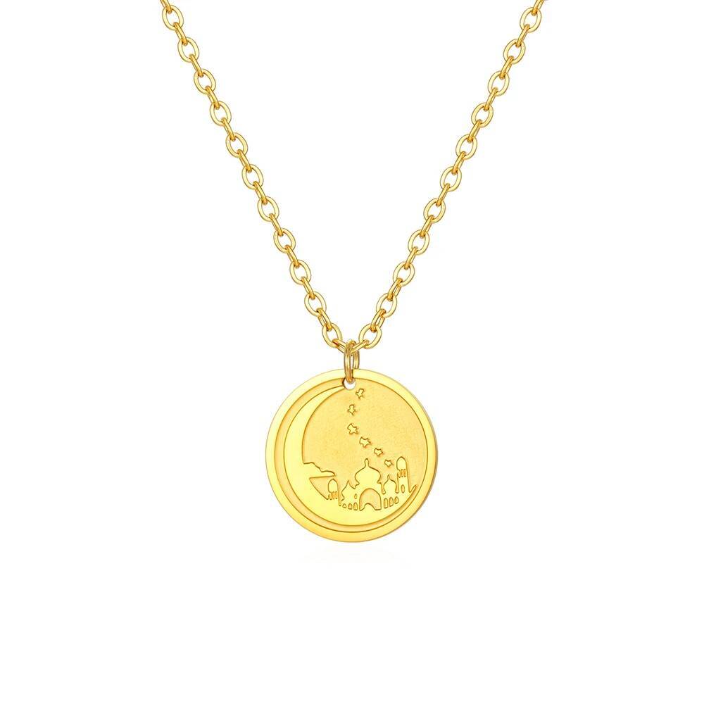 Naszyjnik z zawieszką w kształ – Coin Necklace Delicate recenzja i cena