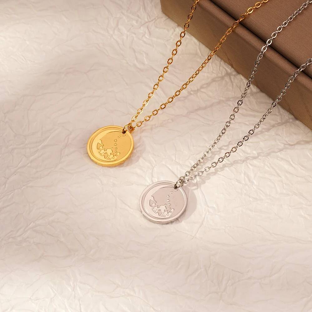 Naszyjnik z zawieszką w kształ – Coin Necklace Delicate recenzja i cena