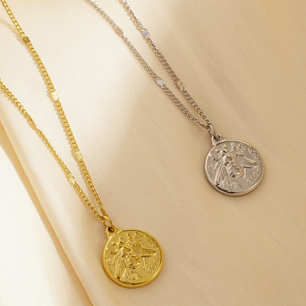 Naszyjnik damski ze stali nier – Coin Necklace Delicate recenzja i cena
