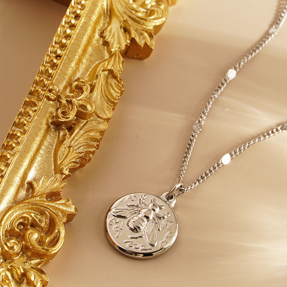 Naszyjnik damski ze stali nier – Coin Necklace Delicate recenzja i cena