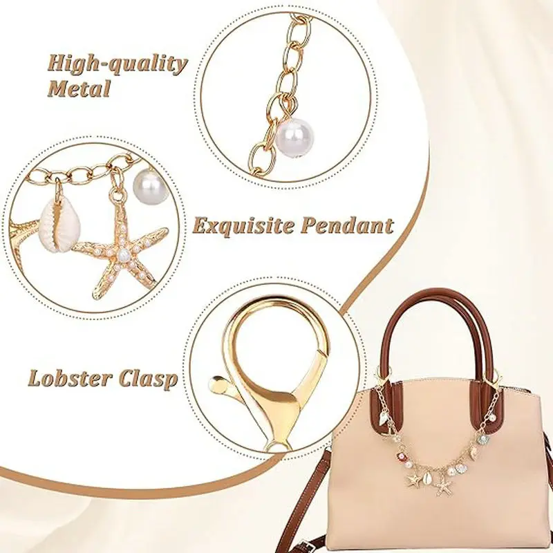 Zawieszki do torebek, złote br – Women'S Accessories Purse recenzja i cena