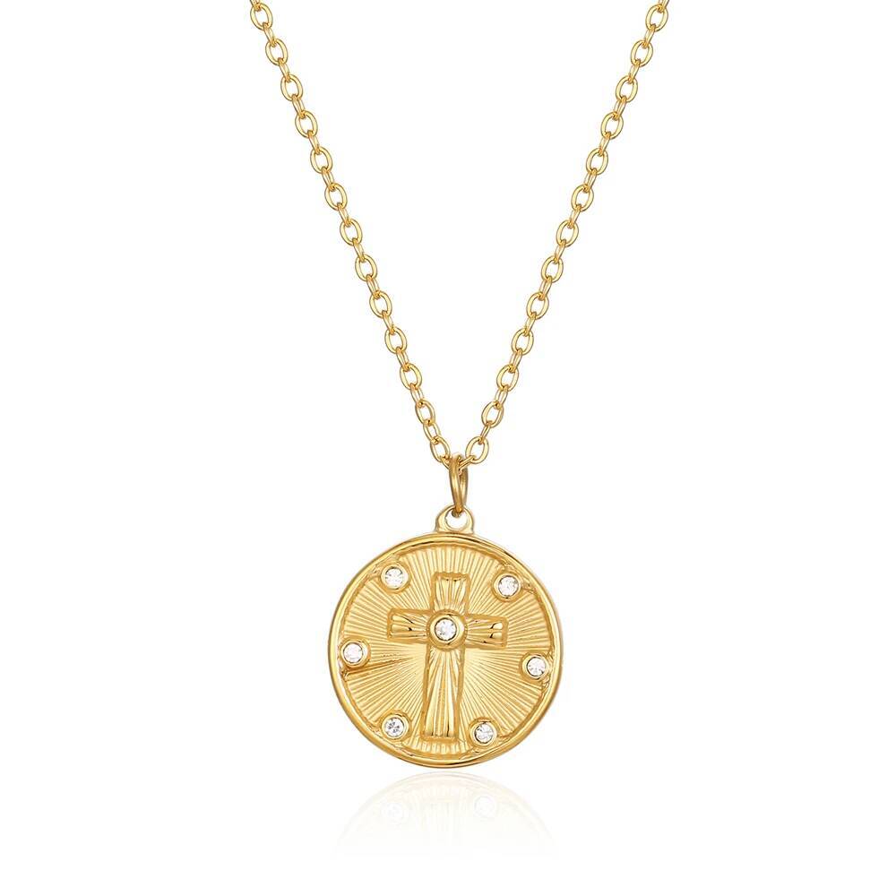 Delikatny damski naszyjnik z z – Coin Necklace Delicate recenzja i cena