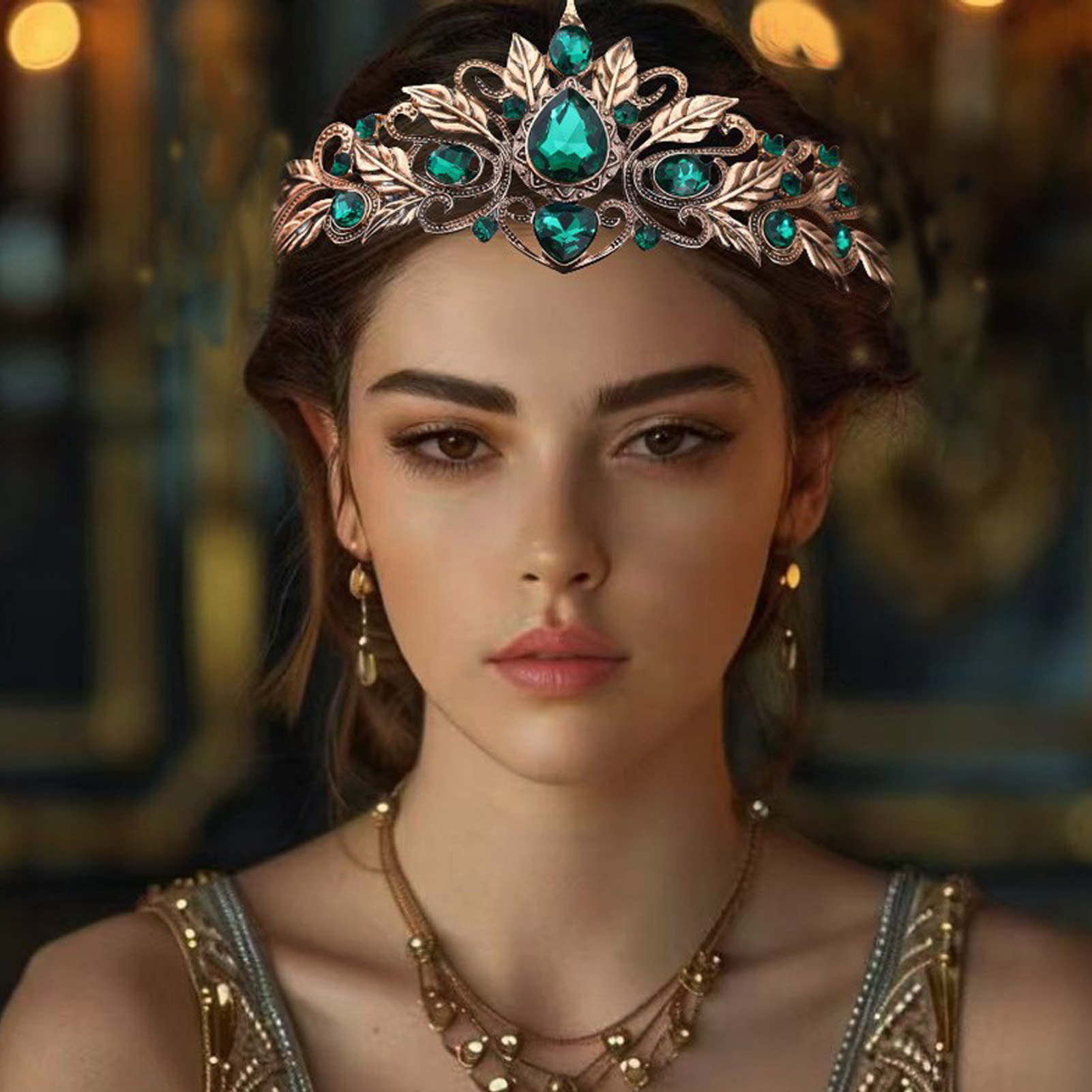 Okrągła ozdoba do włosów w sty – Women'S Wedding Accessories recenzja i cena