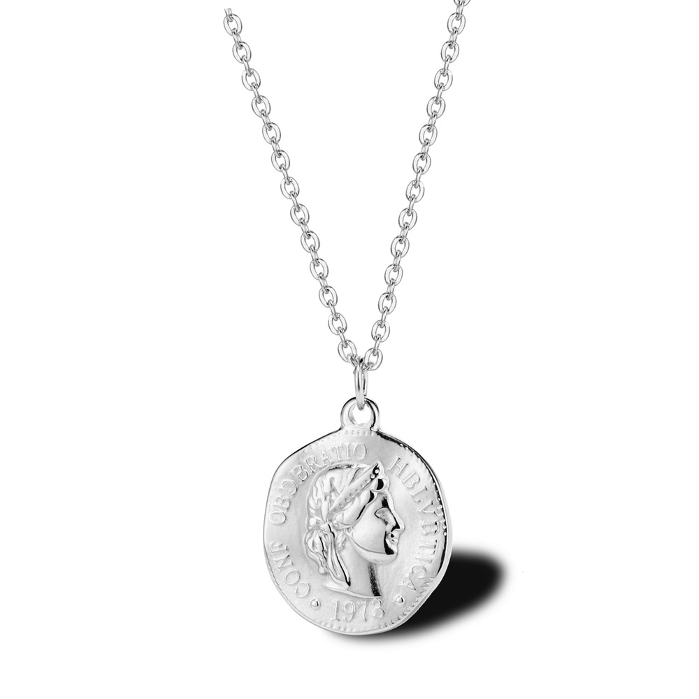 Delikatny naszyjnik damski ze  – Coin Necklace Delicate recenzja i cena