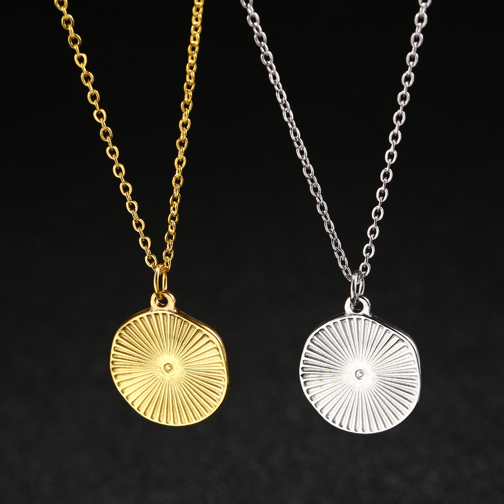 Delikatny naszyjnik damski ze  – Coin Necklace Delicate recenzja i cena