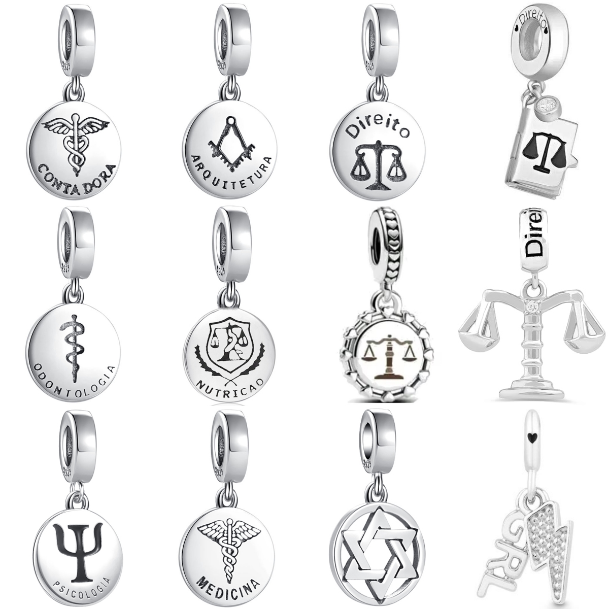 Nowy charms ze srebra próby 92 – Women'S Accessories New Balance recenzja i cena