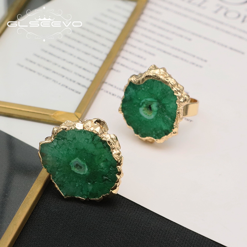GLSEEVO zielony naturalny kami – Women'S Accessories Gift Ideas recenzja i cena