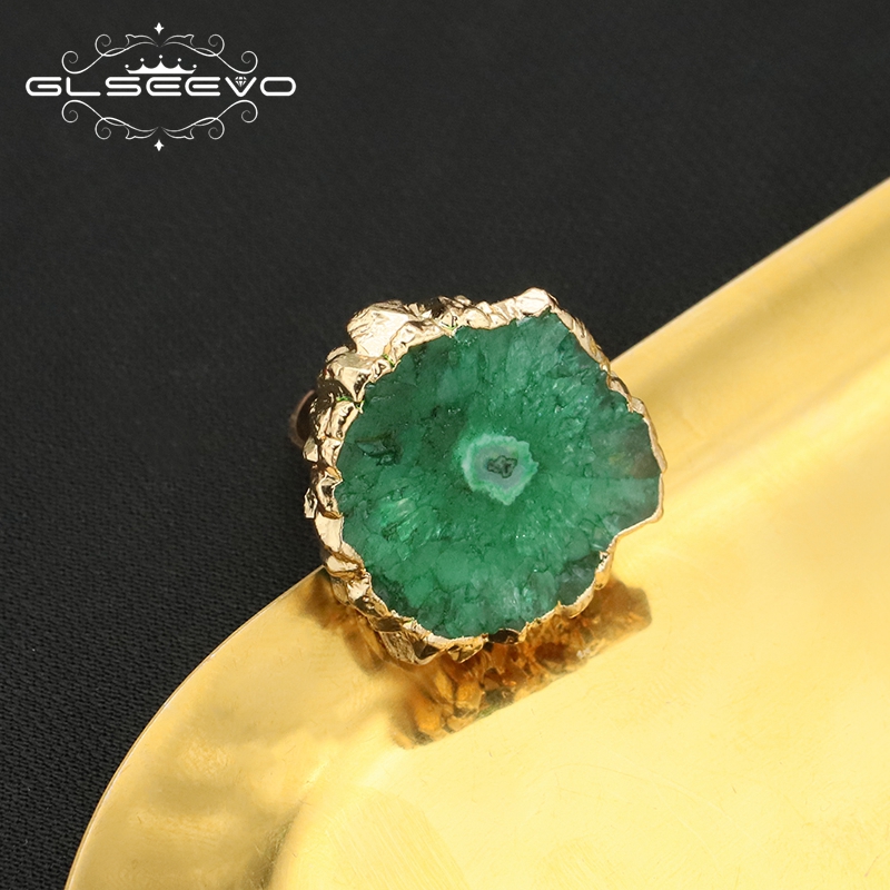GLSEEVO zielony naturalny kami – Women'S Accessories Gift Ideas recenzja i cena