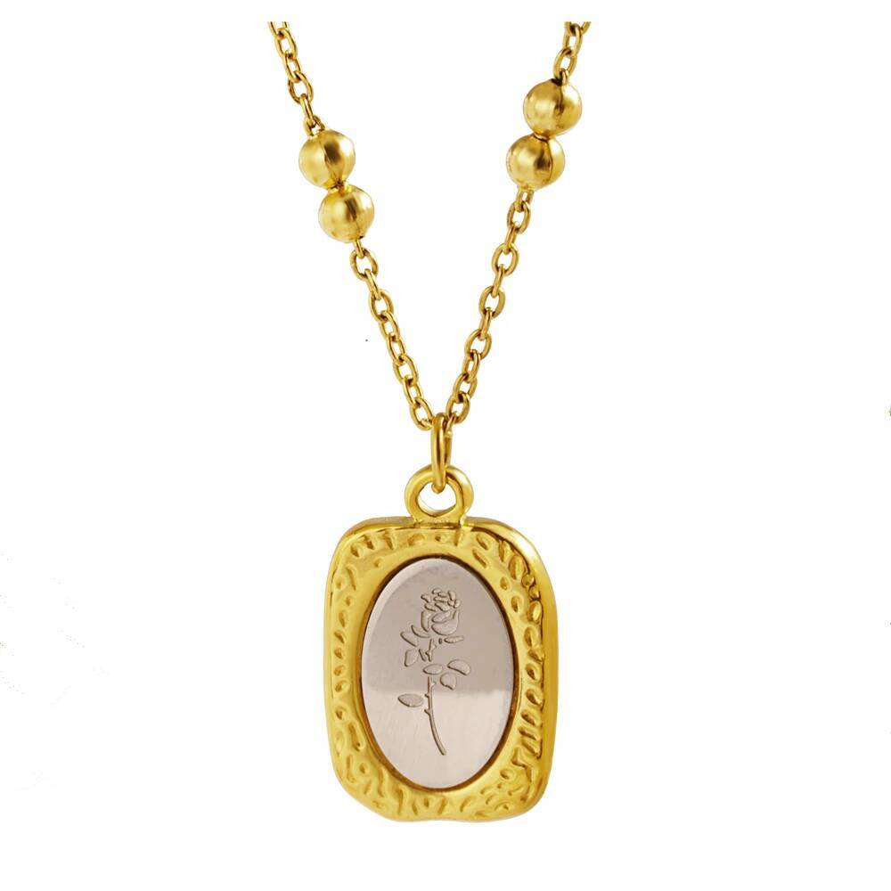 Naszyjnik ze stali nierdzewnej – Coin Necklace Delicate recenzja i cena