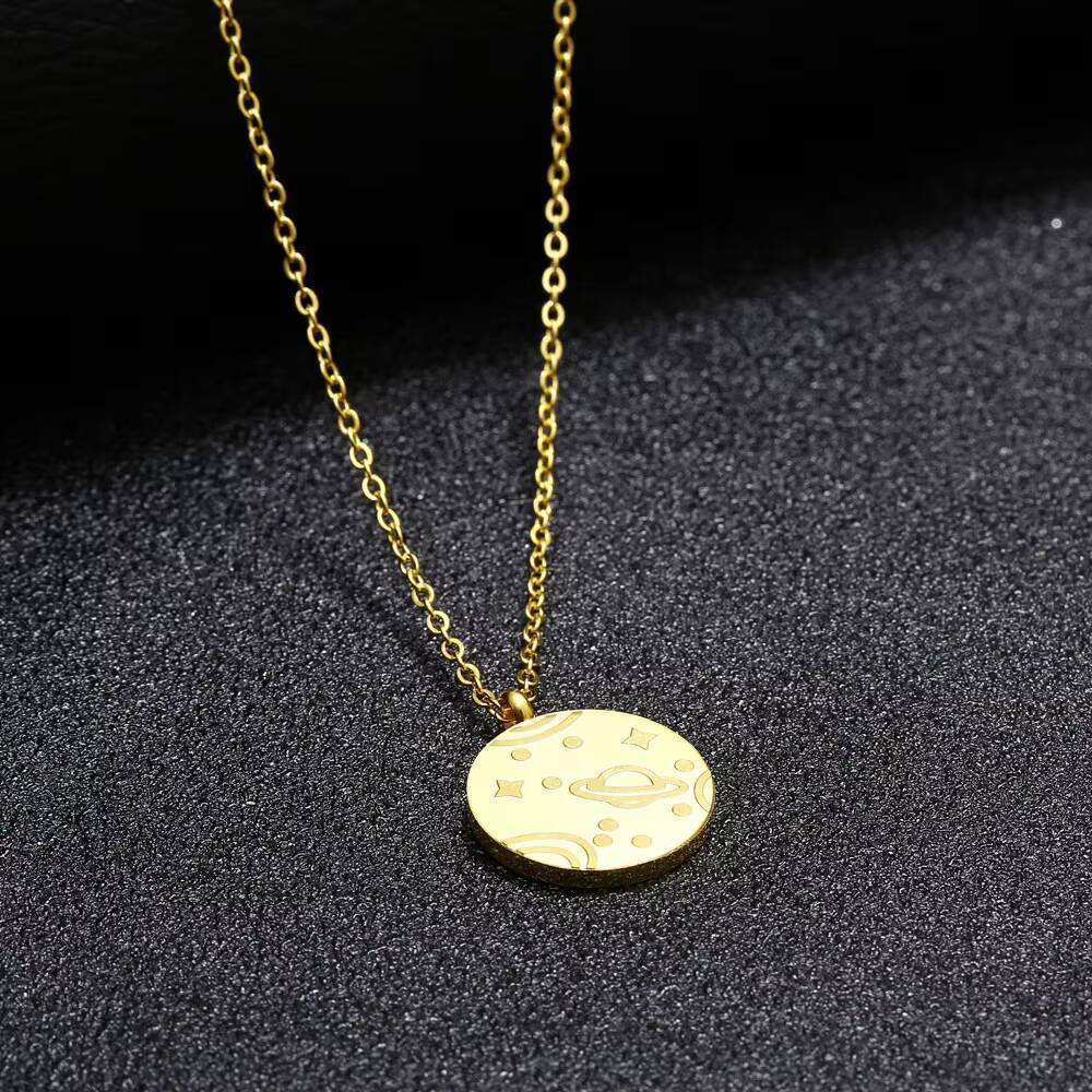 Moneta ze stali nierdzewnej ma – Coin Necklace Delicate recenzja i cena