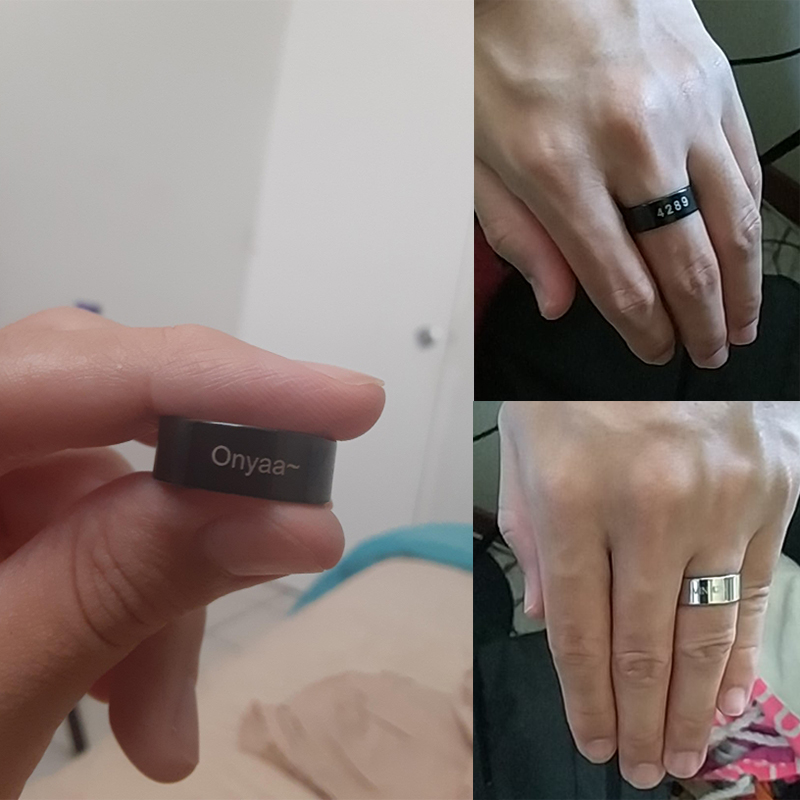 Modny 8mm gładki spersonalizow – Women Accessories Logo recenzja i cena