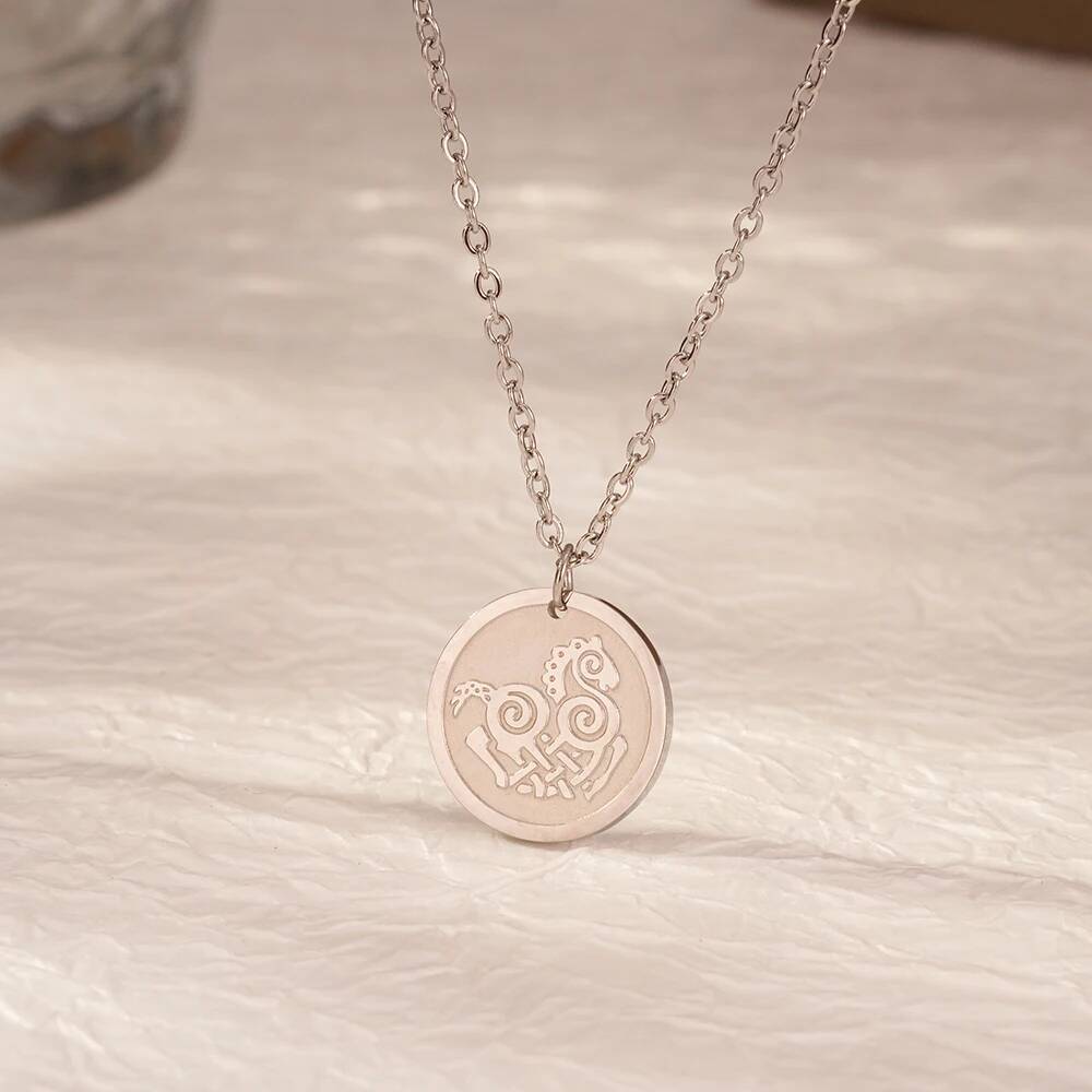 Naszyjnik damski ze stali nier – Coin Necklace Delicate recenzja i cena