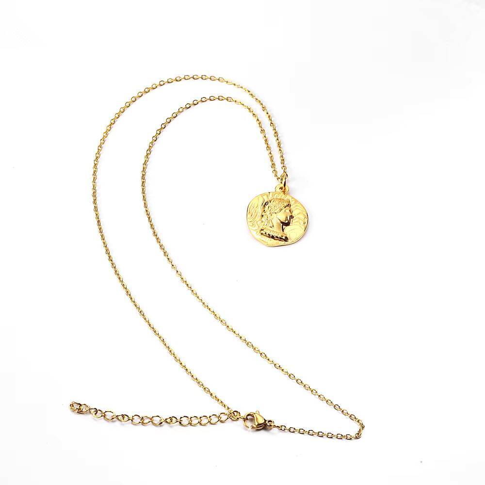 Naszyjnik damski ze stali nier – Coin Necklace Delicate recenzja i cena