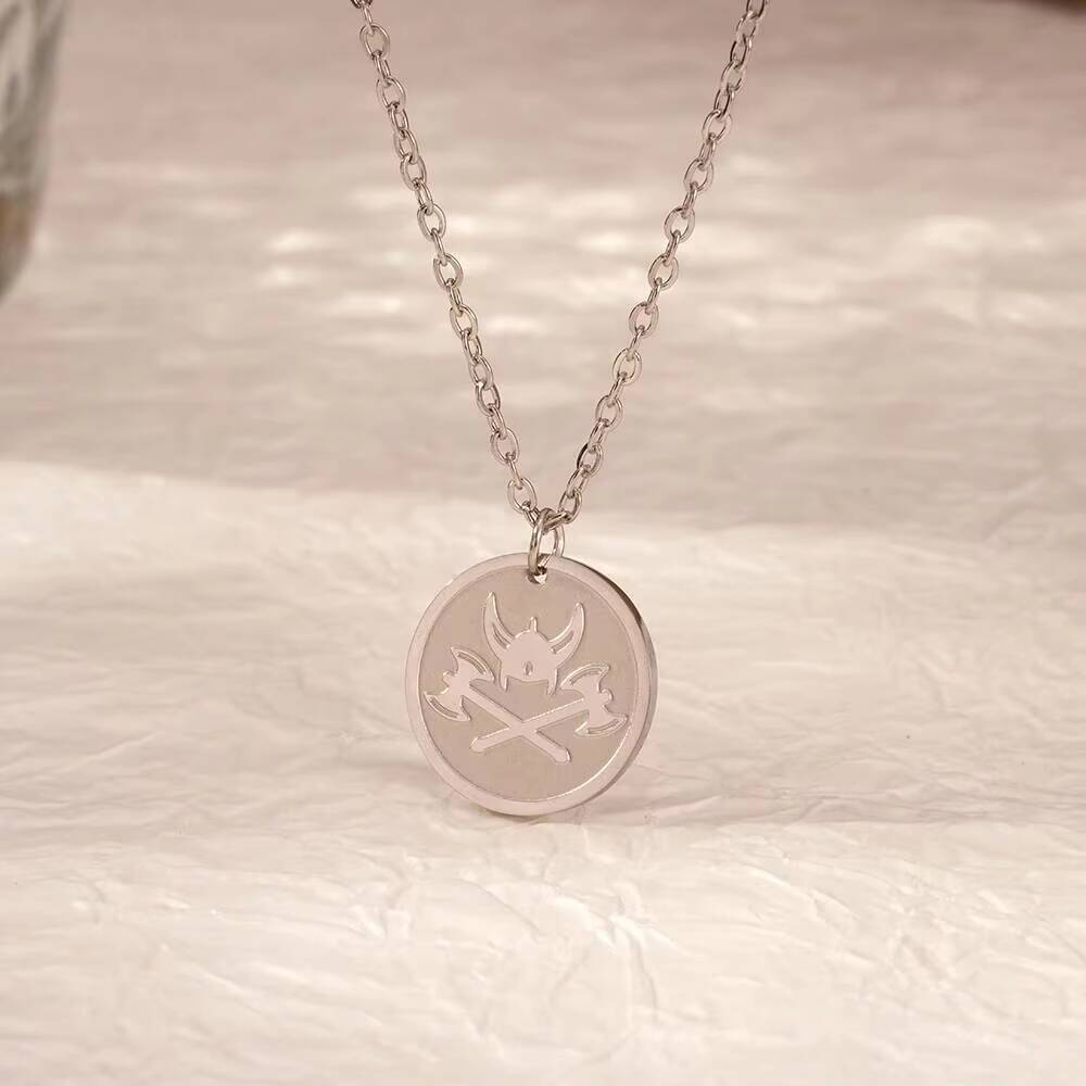 Złocony wisiorek w kształcie t – Coin Necklace Delicate recenzja i cena
