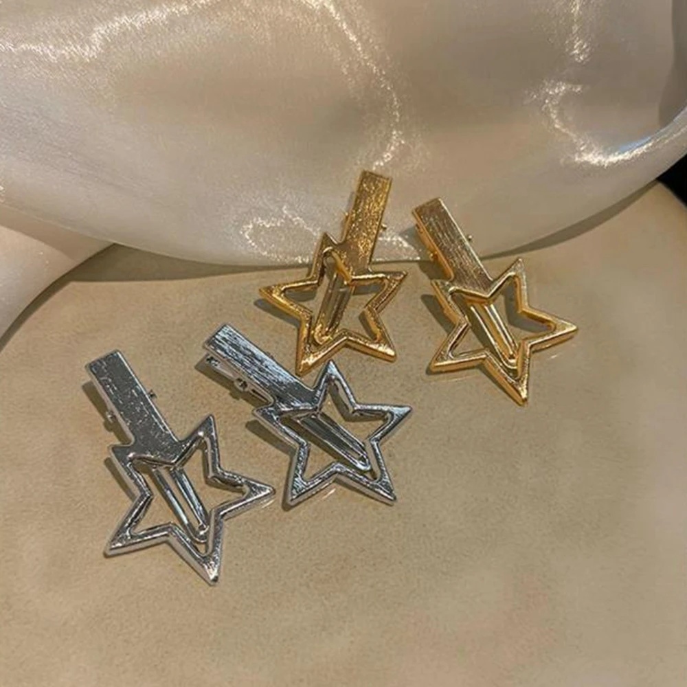 Spinki do włosów Y2K z pentagr – Women'S Accessories Gift Ideas recenzja i cena