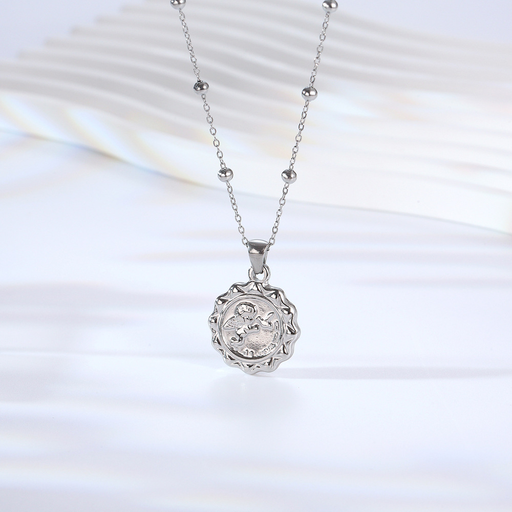 Delikatny damski naszyjnik ze  – Coin Necklace Delicate recenzja i cena