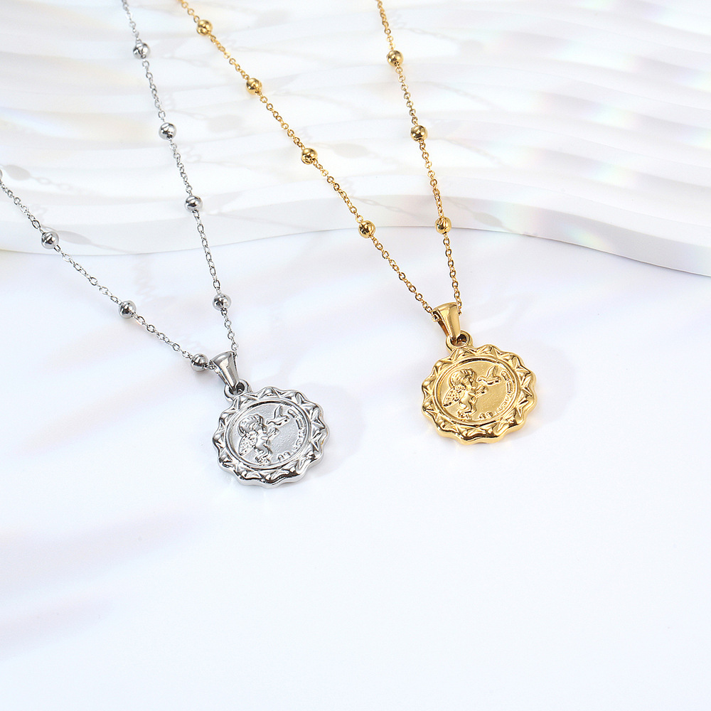Delikatny naszyjnik damski z z – Coin Necklace Delicate recenzja i cena