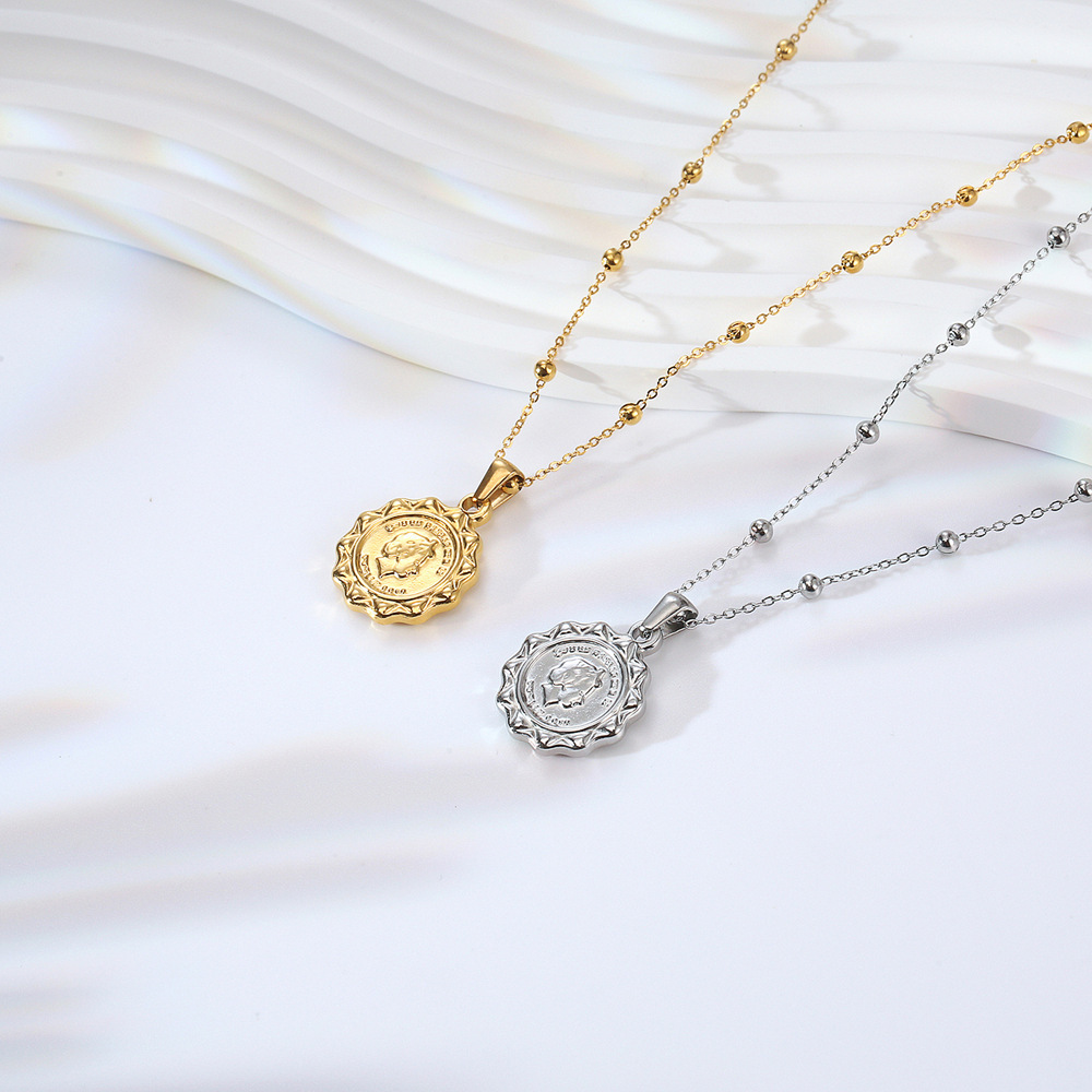 Delikatny naszyjnik damski z z – Coin Necklace Delicate recenzja i cena