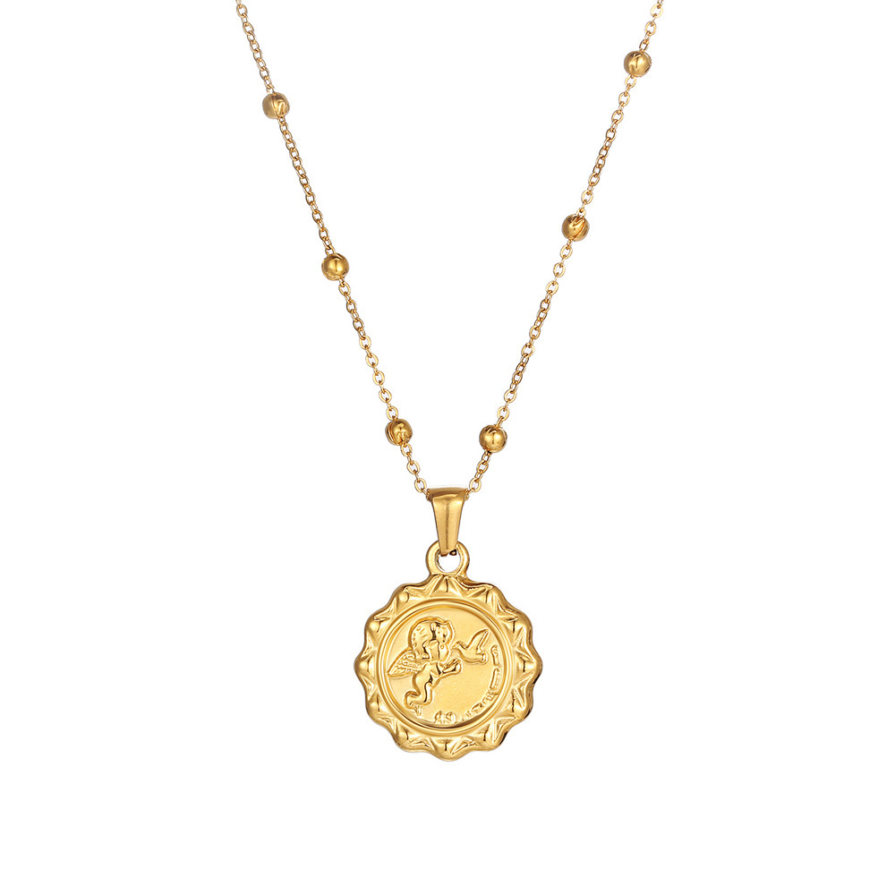 Delikatny naszyjnik damski z z – Coin Necklace Delicate recenzja i cena