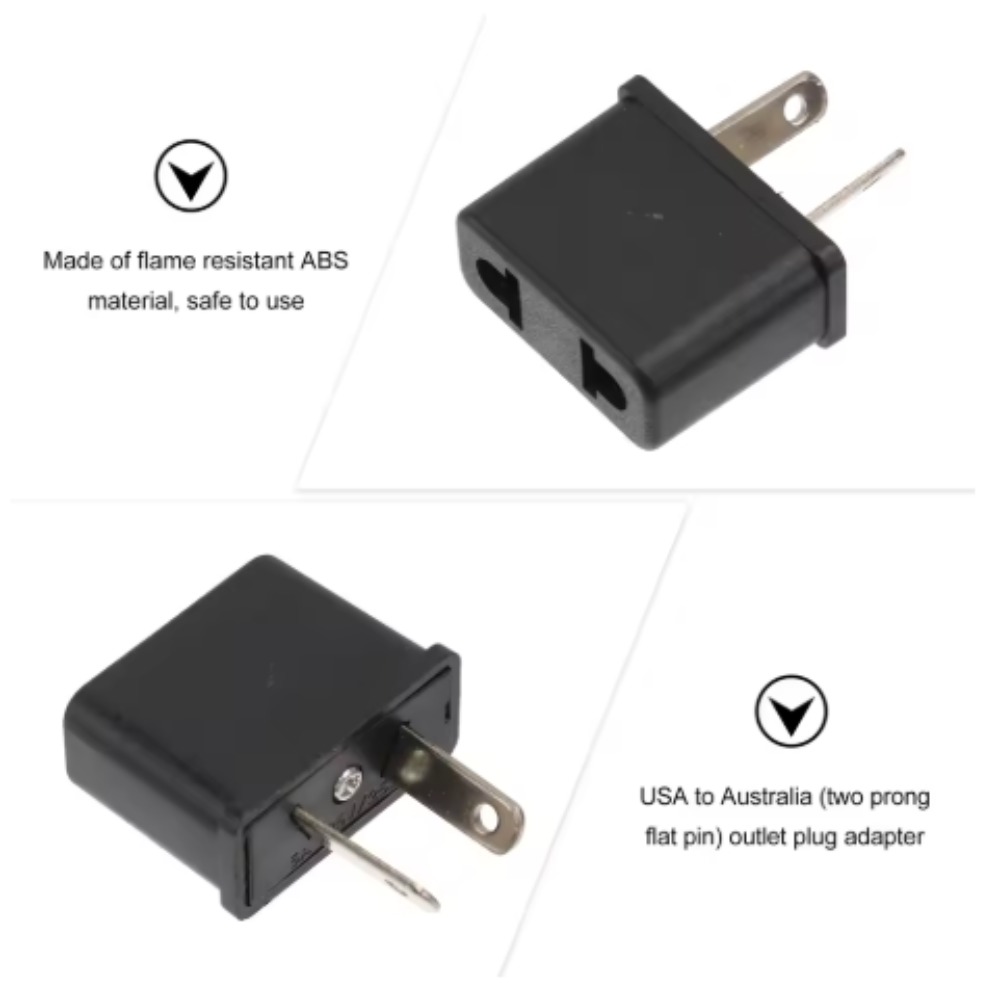 Adapter wtyczki EU na US/AU -  – Women Accessories In Uk recenzja i cena