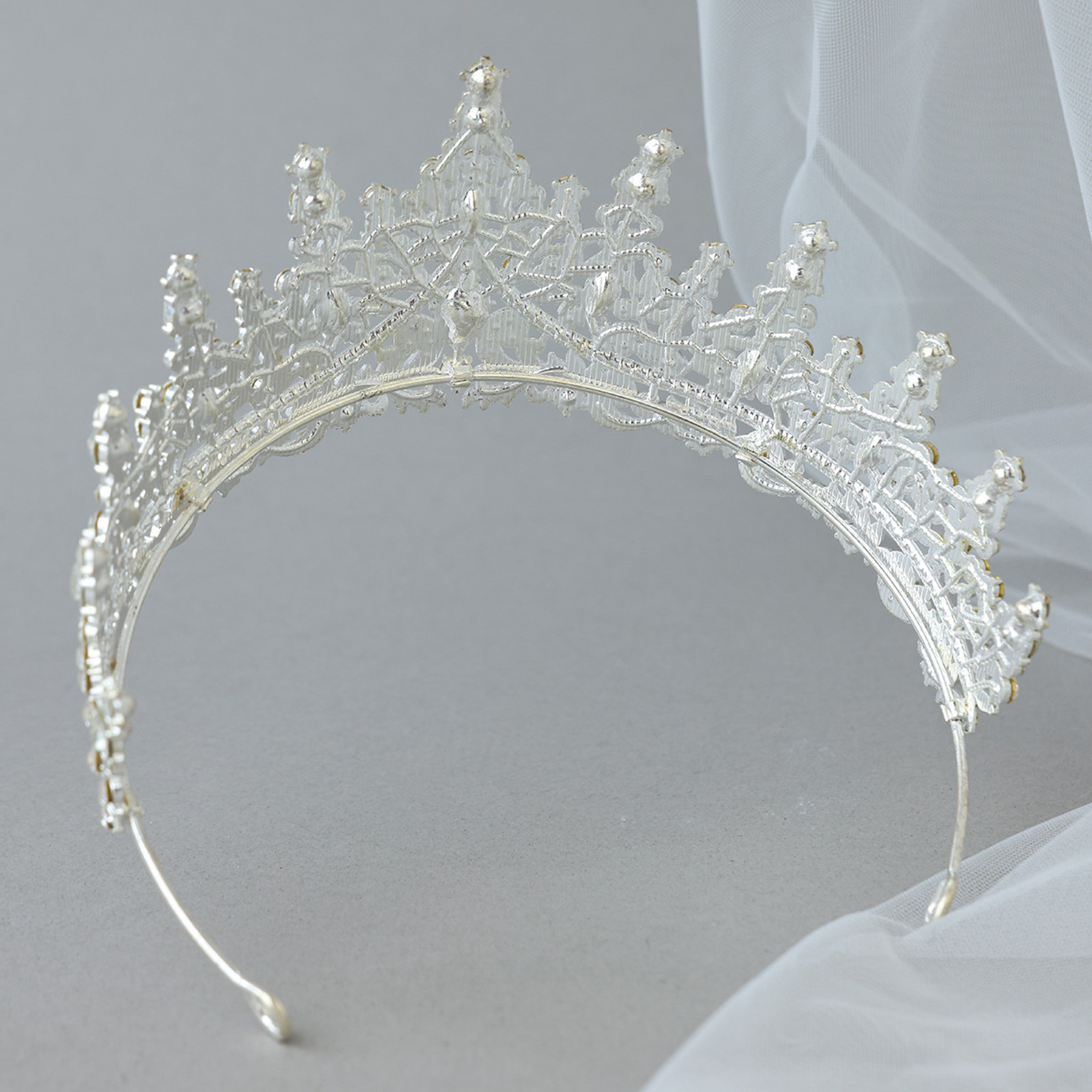 Świecąca korona ślubna z cyrko – Women'S Wedding Accessories recenzja i cena